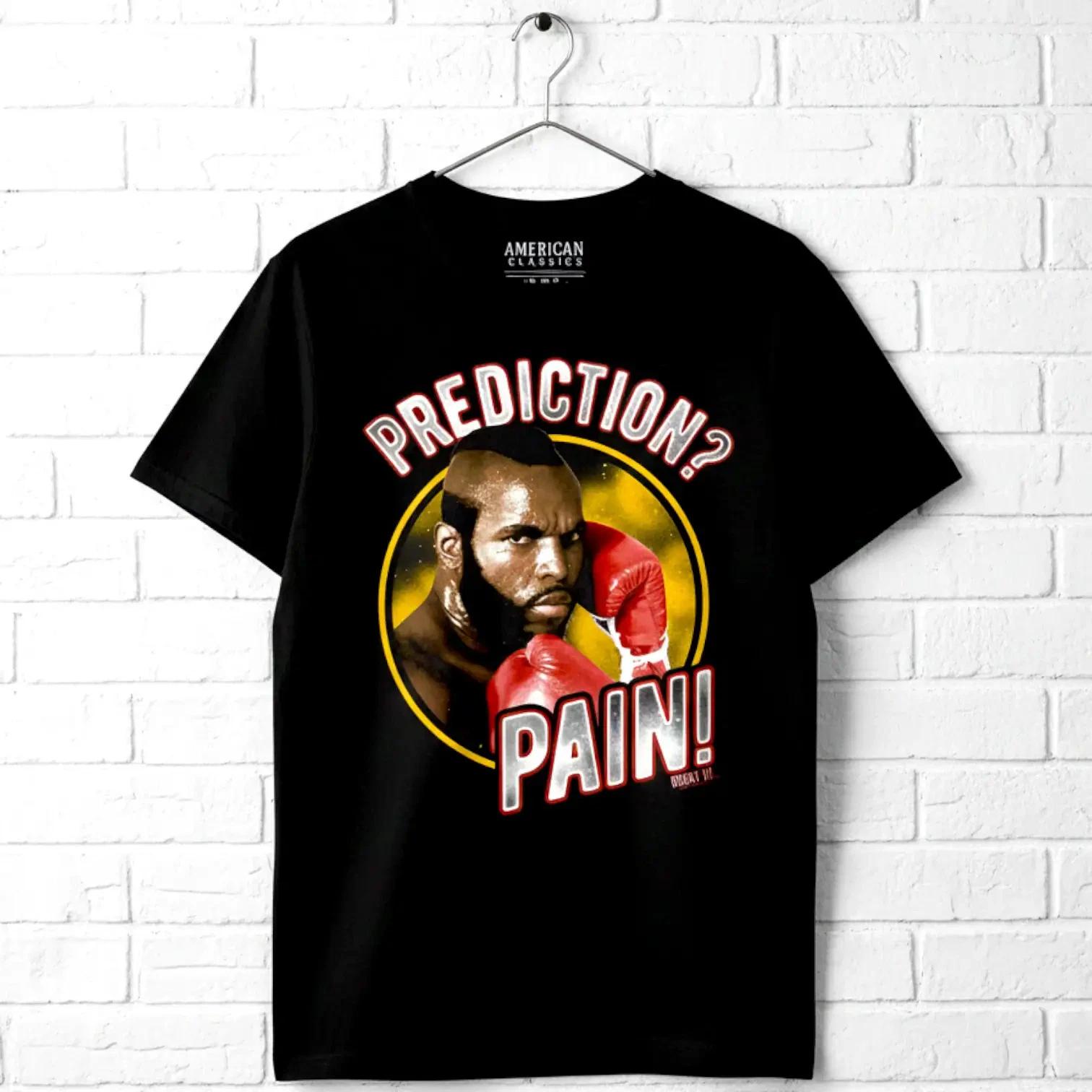Rocky 3 Clubber Lang Prediction Pain Men s T Shirt Boxer Mr T Champion Fighter M