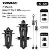 Bujes TANKE para MTB 360 ruido 32/36 Agujeros 6 Rodamientos 9 Trinquetes 7-12 Velocidades buje de bicicleta Freno de Disco accesorios de bicicleta Ruidoso Cube TH560 Invierno