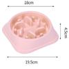 Hot Sale New Pet Dog Bowls Slow Feeder Plastic Anti Choking Puppy Cat Eating Dish Bowl Anti-Gulping Food Plate Dog Food Bowl Dog