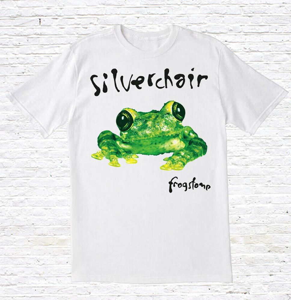 VTG Silverchair Band album T-shirt White Short Sleeve All Sizes XA586 Unisex T-Shirt S