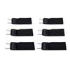 6PCS Belt Hook Waist Buckle Convenient Touch Fastener Adjustable Stretch Belt Buckle for Women Men