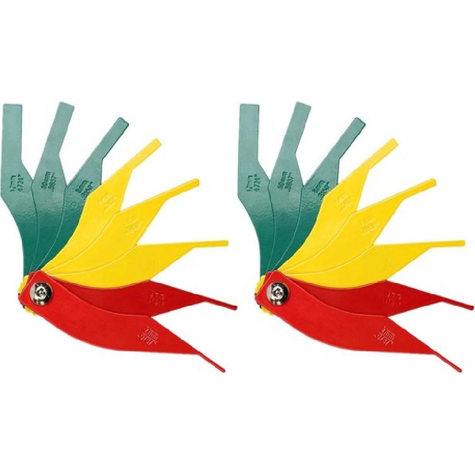 2 шт. Толщиномер тормозных накладок, Измеритель толщины тормозных колодок автомобиля - 2 шт.