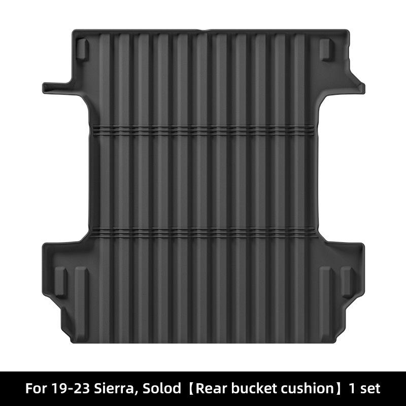 Compatible TPE Floor Mats for 2012-2023 GMC Sierra & Chevrolet Silverado.