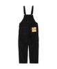 Schott OLD HICKORY DENIM Size OVERALLS, Men's, XL, 010, Black, 782-5911003