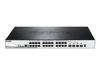 Commutateur réseau - D-Link - DGS-1510-28XMP/E - 24 ports 10/100/1000 Mbps - 4 ports SFP+ 10G - PoE+ 370W