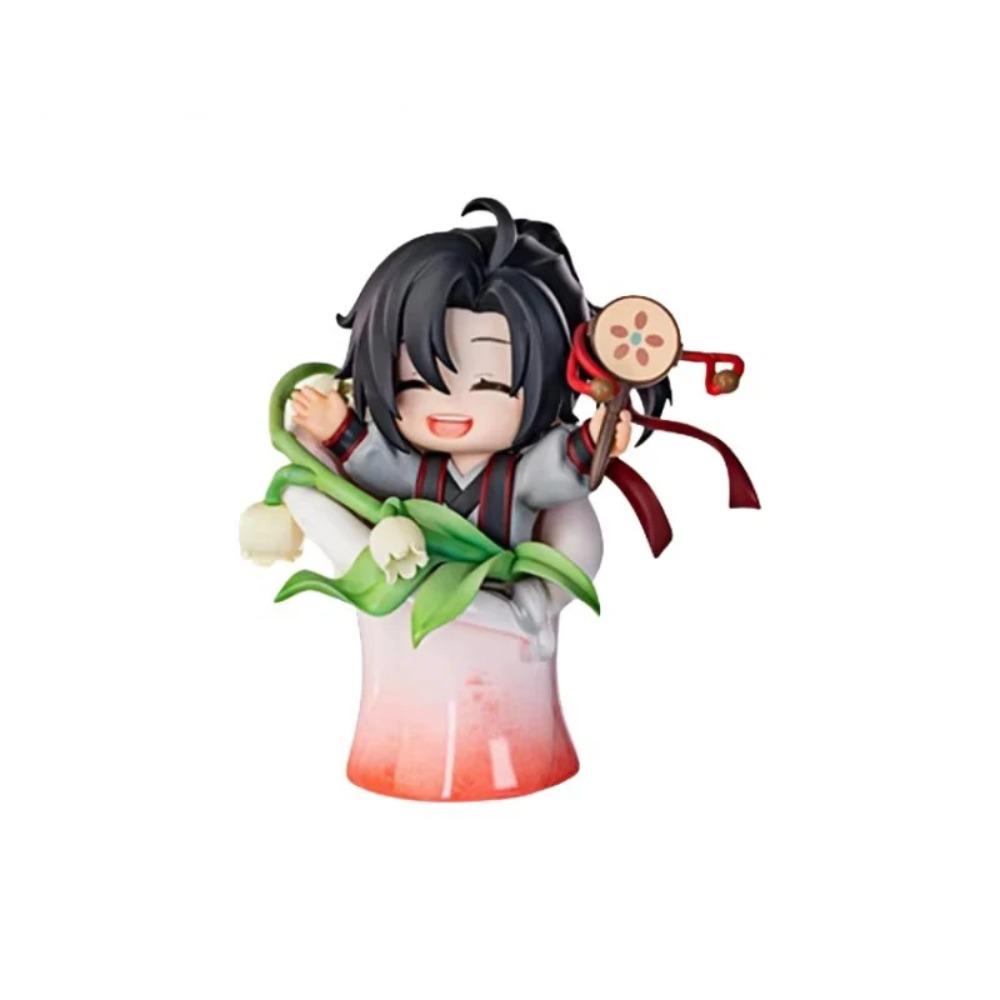 Mo Daozu Stone Porcelain Flower Rhyme Series Blind Box Cute Anime Character Collection Toy Wei Wu Xian Lan Gift for Fans Models
