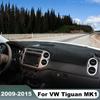 Podložka na palubní desku auta pro Volkswagen VW Tiguan MK1 MK2 R Line 2009- Platforma přístrojové desky Stolek Podložka Příslušenství