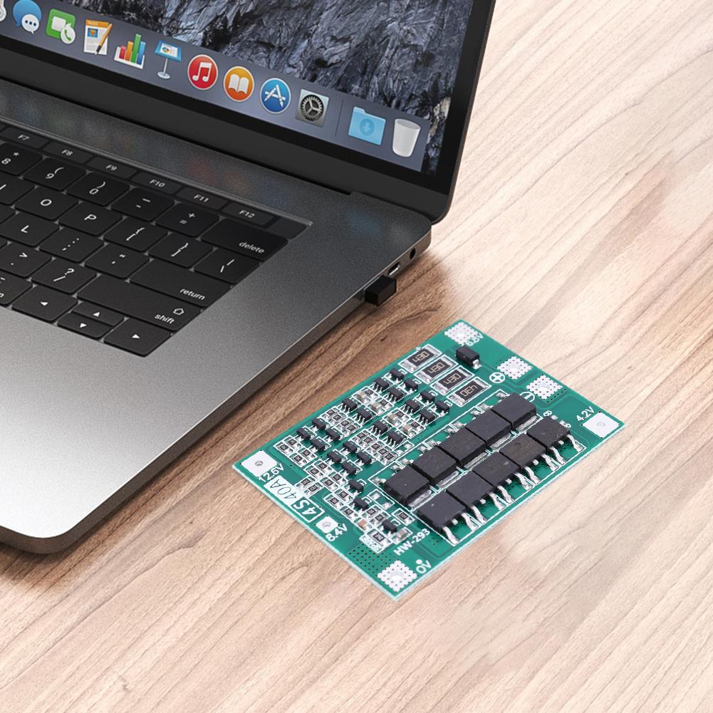 Battery Board Module 3S/4S 5A 10A 20A 25A 40A 60A Li-ion Lithium Ion Battery Charger Protection Board 18650 BMS for Drill Motor