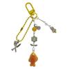 Handcrafted Taiyaki Keychain Japanese Vintage Y2K Inspired Phone Lanyard Decorative Charm for Wallet Bags Electronics