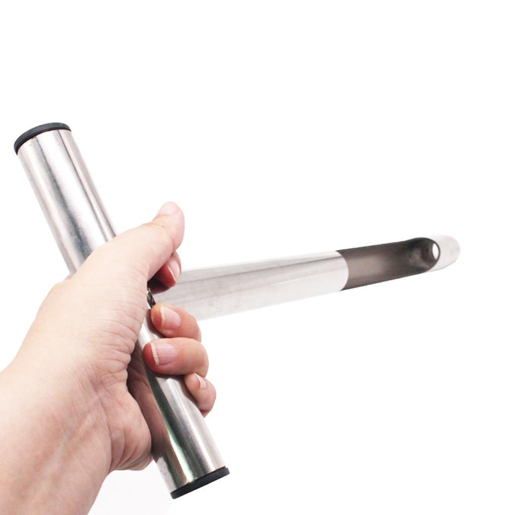 12.8   Soil Sampler Probe T Type Handle Soil Test Kits with 2Pcs Sample Bags Steel Soil Sampling Tool for Garden Lawn