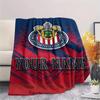 1PC Chivas Crest Fan Gear Custom Name Patterned Flannel Blanket Suitable For All Seasons For Home Decor Warmth And Comfort Gifts Holiday Present