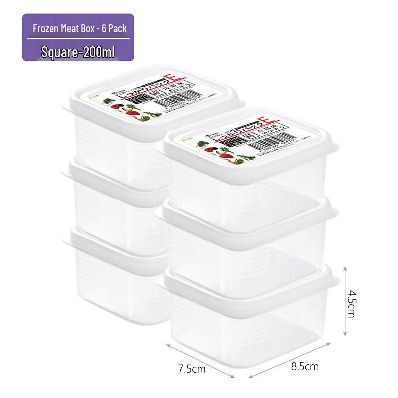 ZISIZ Japanese Imported Refrigerator Freezer Storage Box
