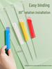A4 Rotating Lever Arch File: Transparent Storage Folder for Students