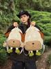 Cartoon Dog Backpack With Nylon For School Travel And Daily Use
