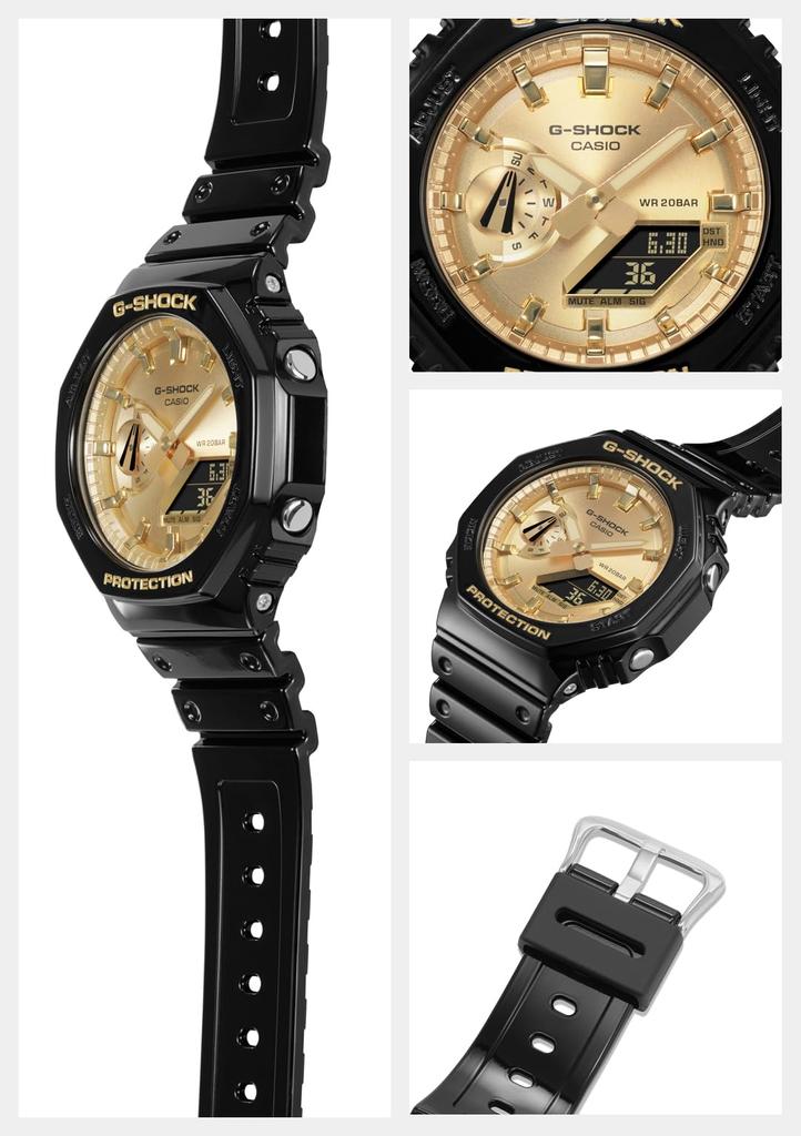 Casio Black Watch G-Shock GA-2100GB-1AJF Men's