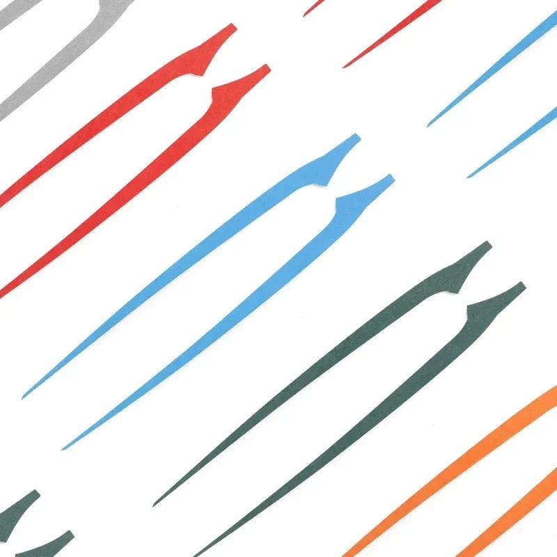 Betterhumz For Tesla Model Y Model 3 Car Door Handle Side Trim Armrest Strip Made of Alcantara Cover Interior Decor Accessories