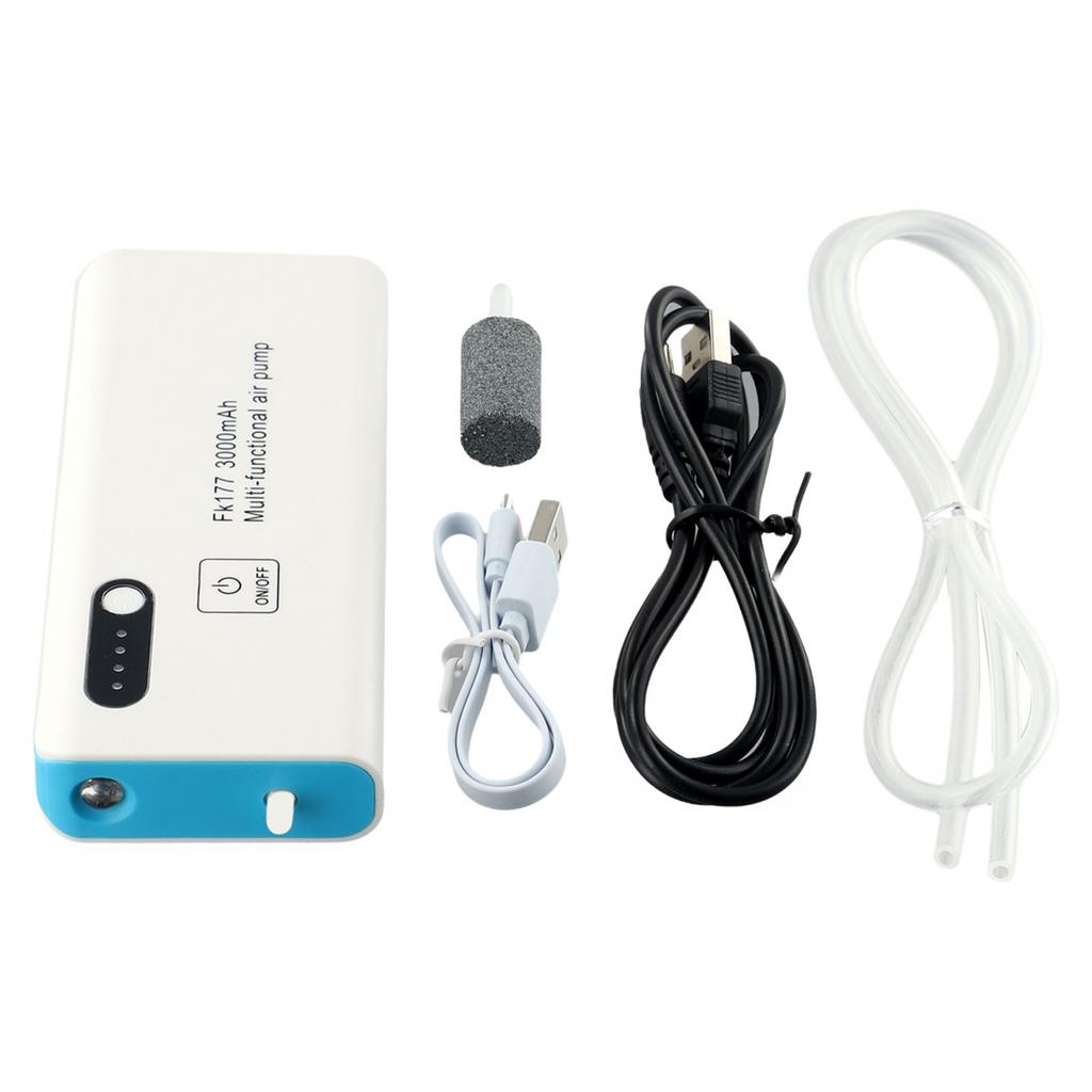 Fishing Aerator Air Pump USB Charging Oxygen Pump Car Oxygenated