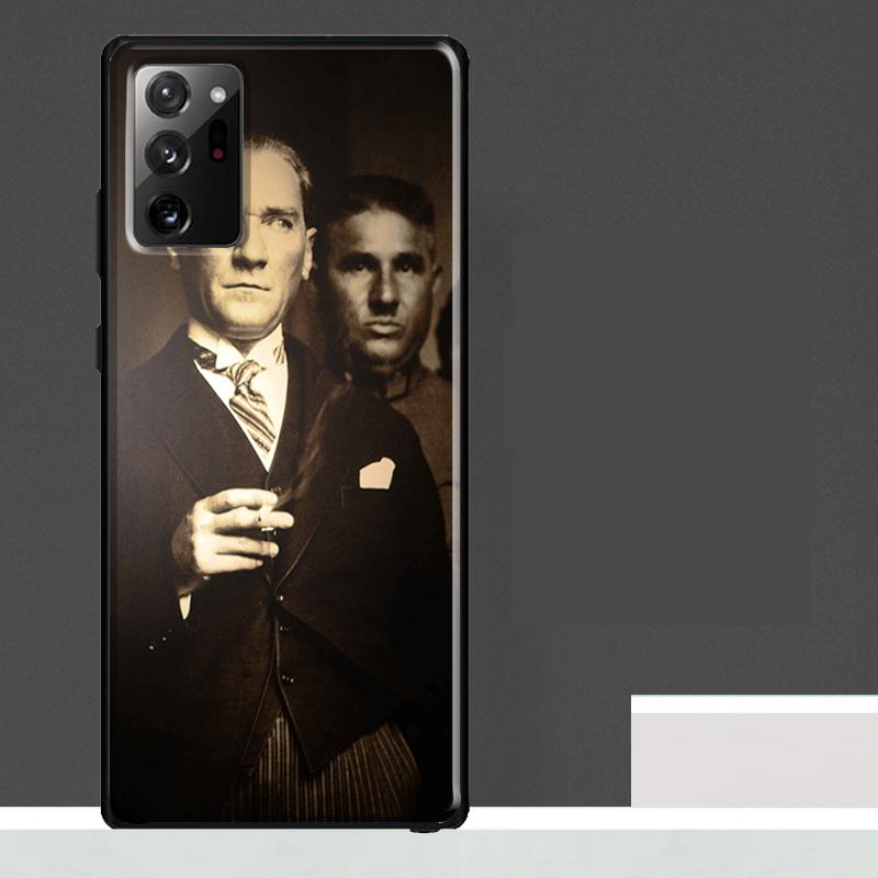 Mustafa Kemal Ataturk Case For Samsung Galaxy S25 Ultra S23 S22 S21 S24 Ultra S9 S10 S20 Plus S25 FE Phone Cover