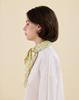 Golden Shape Silk Scarf