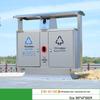 Jundingying Outdoor Stainless Steel Recycling Bin