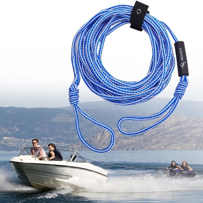 Watersports Tow Rope Heavy Duty Tow Harness Water Ski Rope Towable Tube Rope for Towable Tubes, Water Ski Durable