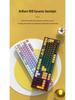 Three-Mode Wireless Bluetooth Mechanical Keyboard with Blue, Black, Red, and Silent Switches - Gaming and Office Use