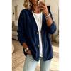Women S Long Sleeve Solid Button Cardigan Casual Outerwear