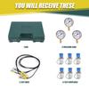 High-precision Hydraulic Pressure Guage Excavator Hydraulic Pressure Test Kit With Testing Hose Coupling And Gauge Tools