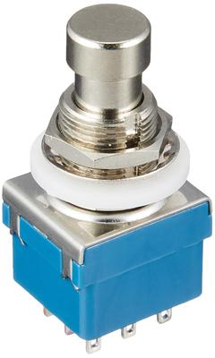 CLIFF 3PDT Foot Switch FC71077 Type 3 Circuits 2 Contacts 9 Pins Set of 3 Effector Parts Blue VGS-FSW9BLx3p