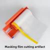 Masking Film Cutter Tool Automotive Car Spray Paint Protective Film Cutting Furniture Dustproof Film Paint Supplies Improvement