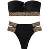 European and American Bikini Split Swimsuit Women's Swimwear Sexy Hollow Beach Bikini