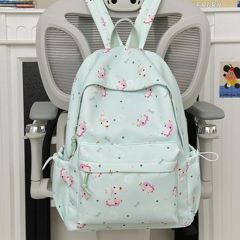 Schoolbag schoolbag female college student backpack 1011 new Korean version large capacity casual versatile cute junior high school backpack female