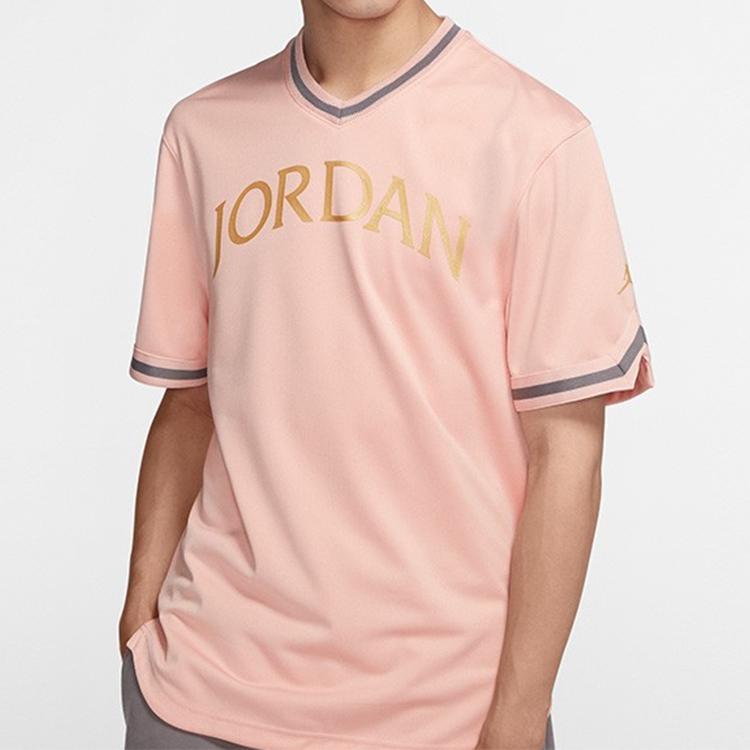 Jordan Logo Graphic Sport Short Sleeve T-Shirt Men Tops Pantone AV0183-623