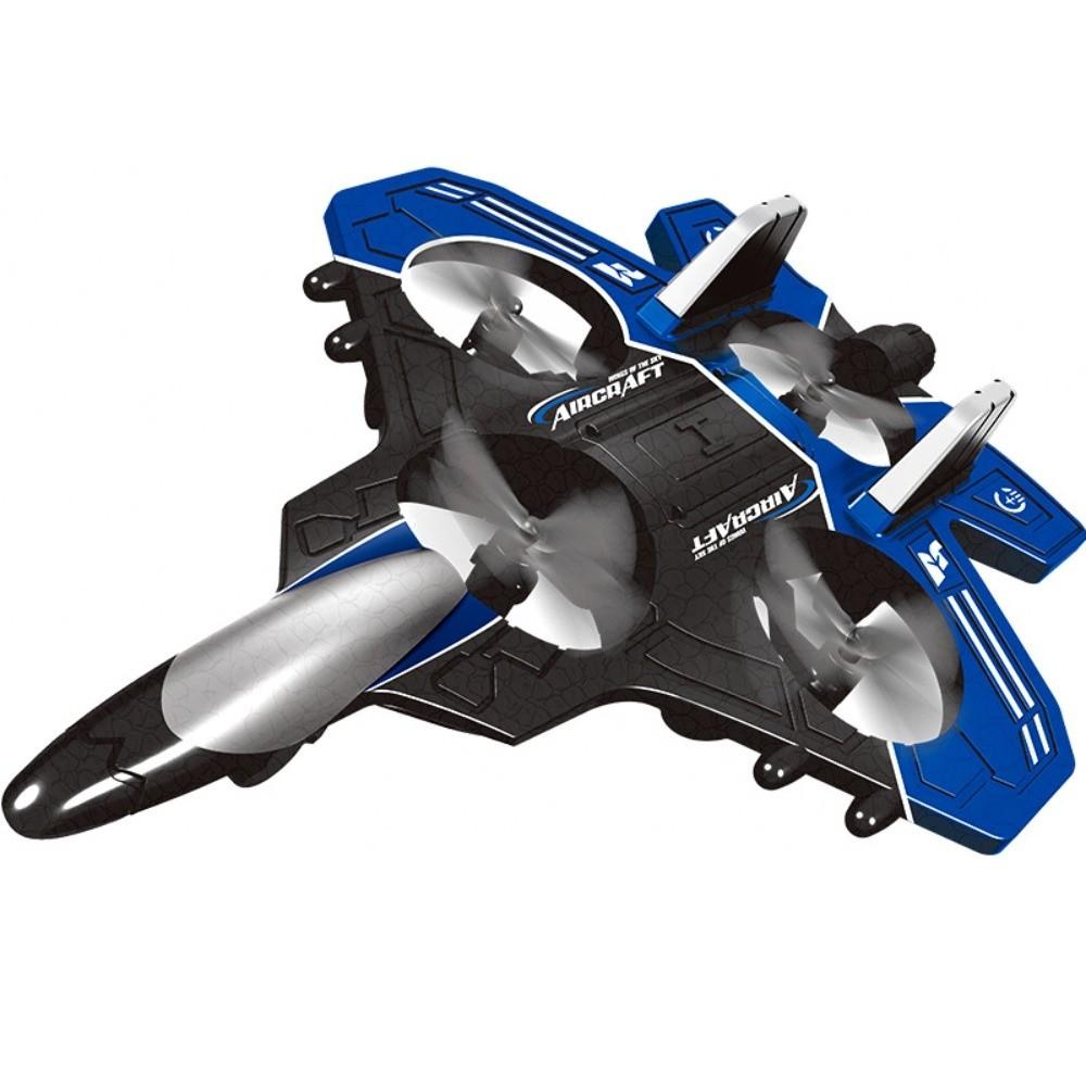 Stunt Roll Radio-controlled Airplane Gravity Sensing Helicopter Quadcopter New RC Fighter Plane