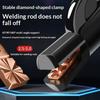 Heat Resistant Welding Electrode Holder Insulated Handle Electrode Holding Clamp  Electric Welding