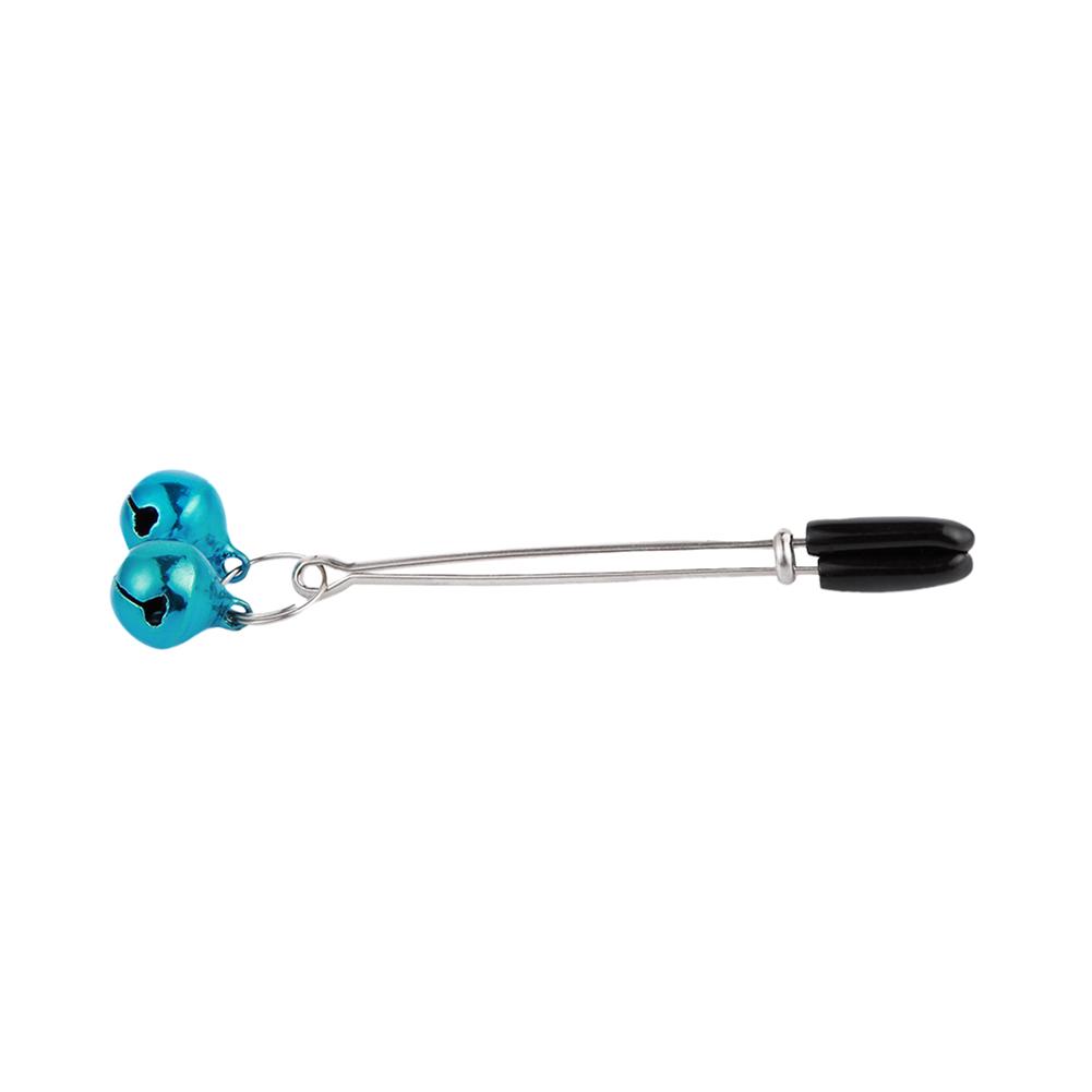 Women Adult Sex Toy Rings Jingle Bell Tassel Breast Nipple Clamps Clips Men Game