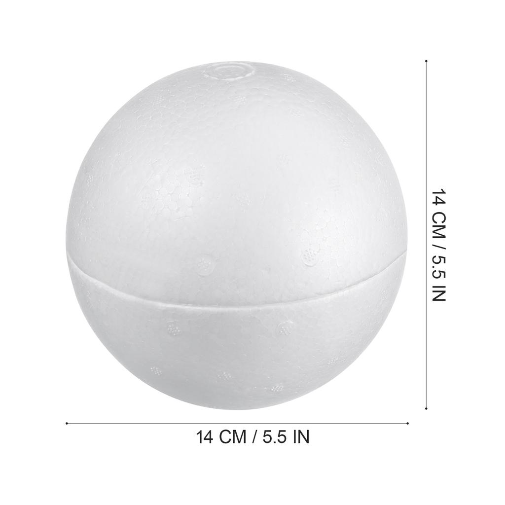 Large Foam Sphere for DIY Crafts Decoration Craft Foam Balls for Wedding Party Favors Baby Shower Birthday Celebrations