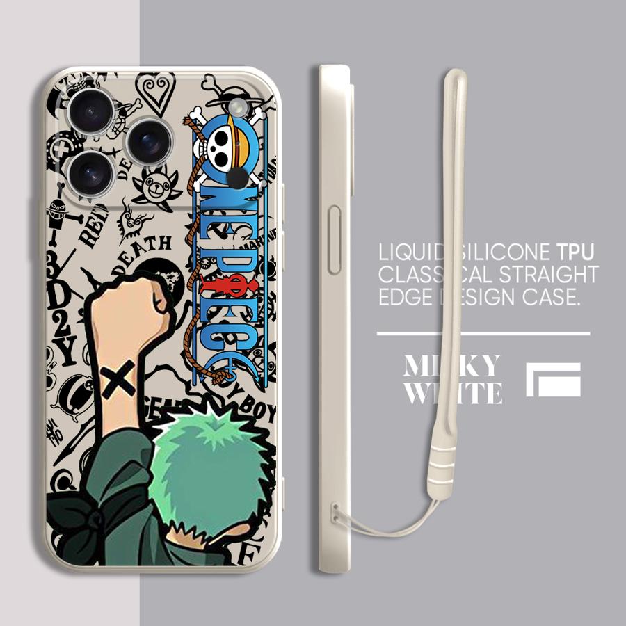 

One Piece New Cute Case for Apple iPhone 17 Pro Max XS XR 15 16 11 Air 12 Plus 13 Mini 7 8 Phone Cover iPhone 15 Pro Max