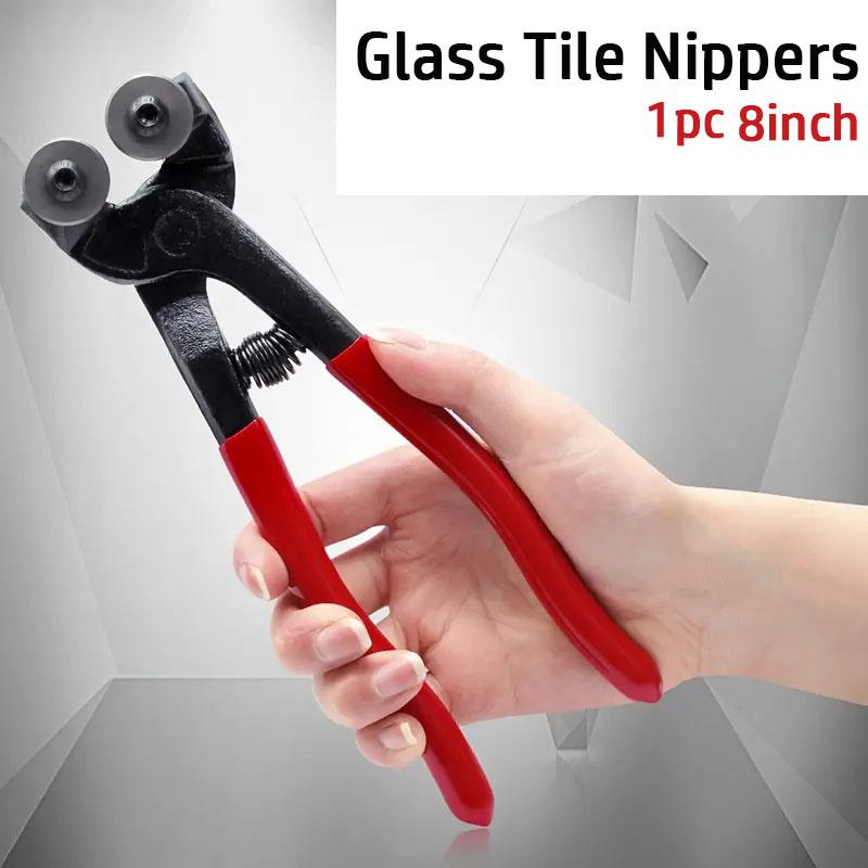 Premium Wheeled Tile Cutting Pliers | Ceramic & Glass Breaker Tool for DIY Projects | Precision Handheld Cutter