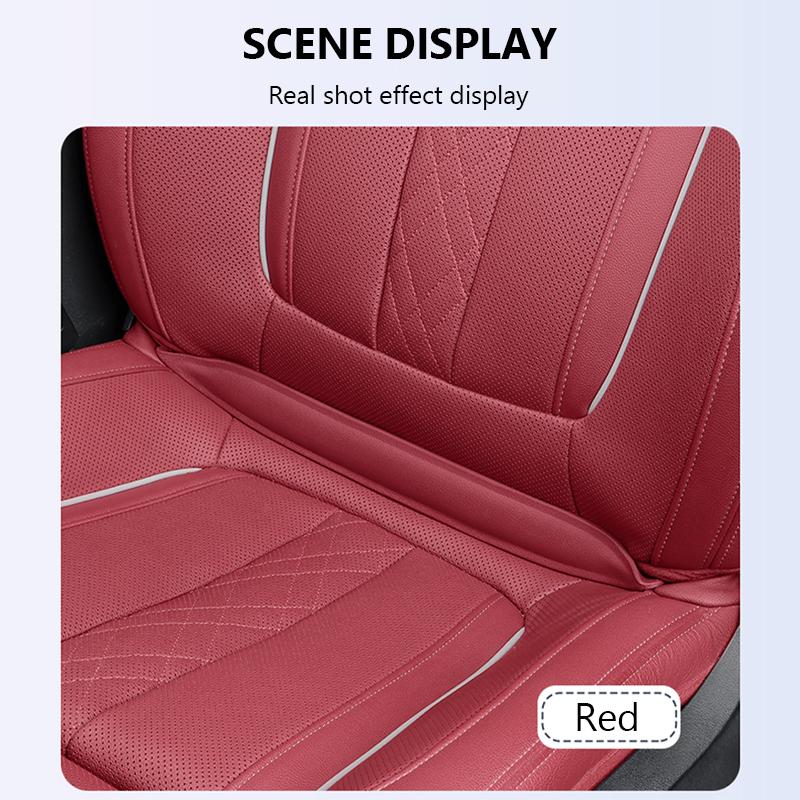 SEAMETAL 1PC Leather Car Seat Gap Filler Seat Leak Proof Filling Strip Universal Side Seam Plug Strip