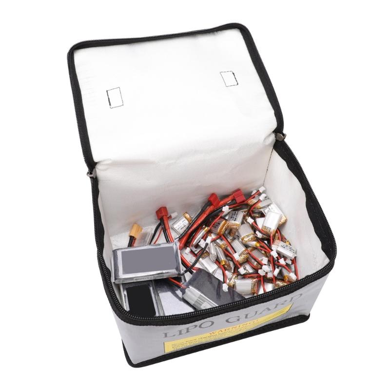 Battery Storage Bag Case Fireproof and Explosions Resistant for Added Safety During Charging
