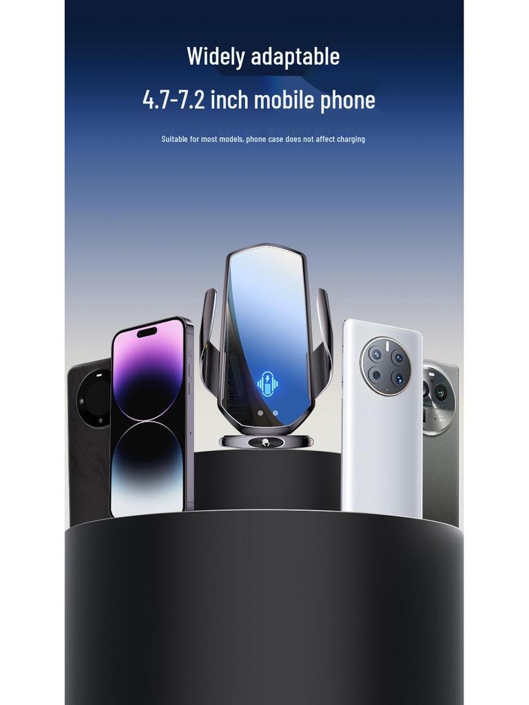 Magic Clip G18 Wireless Car Charger & Phone Holder with Infrared Sensor and Fast Charging