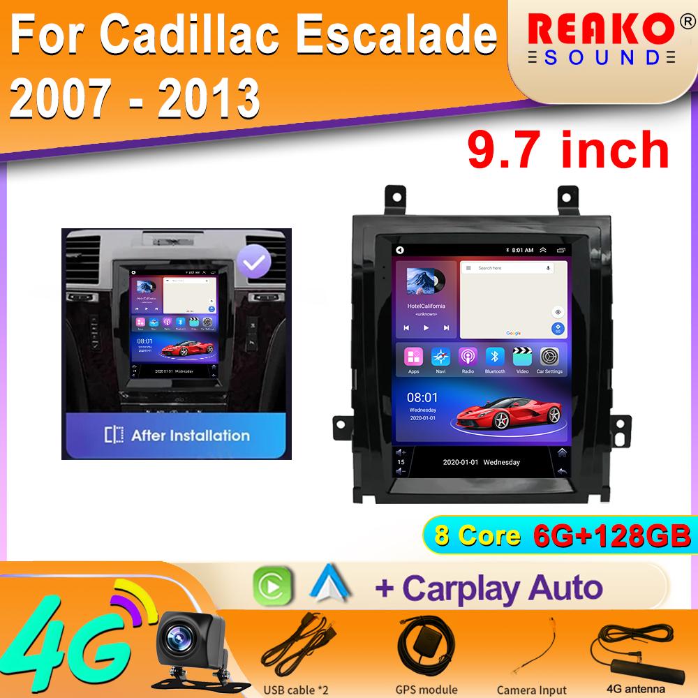 Für Cadillac Escalade 2007 2008 2009 2010 - 2013 Android Autoradio Radio Multimedia Video Player WIFI GPS Carplay Head Unit