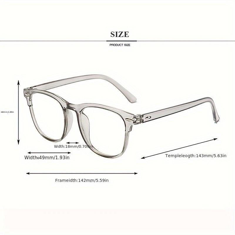 Anti Blue Light Computer Blocking Myopia Glasses Women Men Ultralight Clear Round Transparent Nearsight Eye Glasses