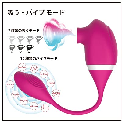 Handy Massager Vibrator Electric Massager Powerful Vibration Small Massager Electric Massager Woman 10 Vibration Modes 7 Suction Modes (I00038)