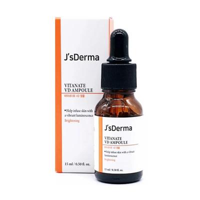J'sDerma Vitanate VD Ampoule 15ml, Illuminante, Luminoso, Ipoallergenico, Cosmetici coreani, Kbeauty, campione