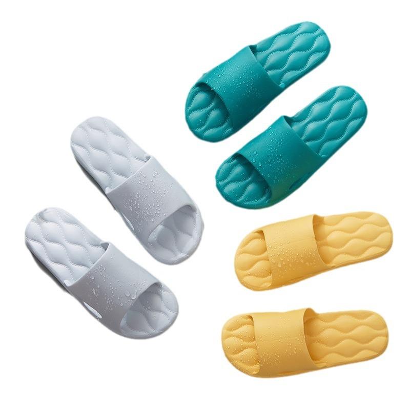 Slippers women's summer indoor home couple non-slip bathroom bath cool slippers men's summer