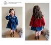 2025 Girls' Stylish Denim Two-Piece Dress Set for Spring/Autumn