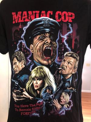 Maniac Cop - Resta in Silenzio per Sempre Maglietta