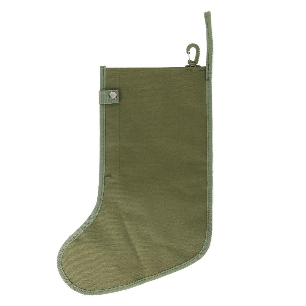 1000D Nylon Hanging Tactical Christmas Gift Socks Outdoor Sports Molle Storage Bag Christmas Stocking For Xmas Tree Pendant
